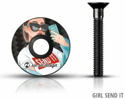 Rie:sel Design Stem:Cap - Capuchon Ahead -Vélos Soldes 01 StemCaps 0009 girl send it artikel