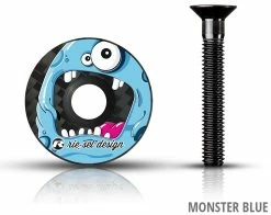 Rie:sel Design Stem:Cap - Capuchon Ahead -Vélos Soldes 03 StemCaps 0006 Monster Blue artikel