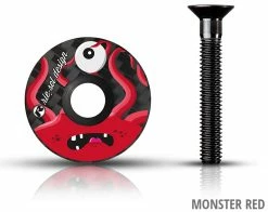Rie:sel Design Stem:Cap - Capuchon Ahead -Vélos Soldes 04 StemCaps 0004 Monster Red artikel