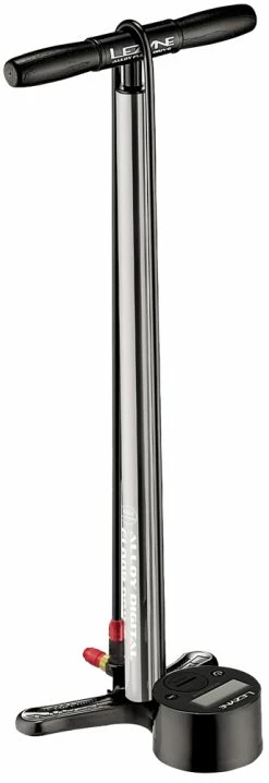 Lezyne Pompe à Air Comprimé Digital Drive CNC -Vélos Soldes 1 FP ADDR V406 AlloyDigitalDrive Silver v1 R1 1800x1800