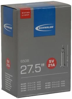 Schwalbe Chambre à Air SV 21A ExtraLight Pour 27,5