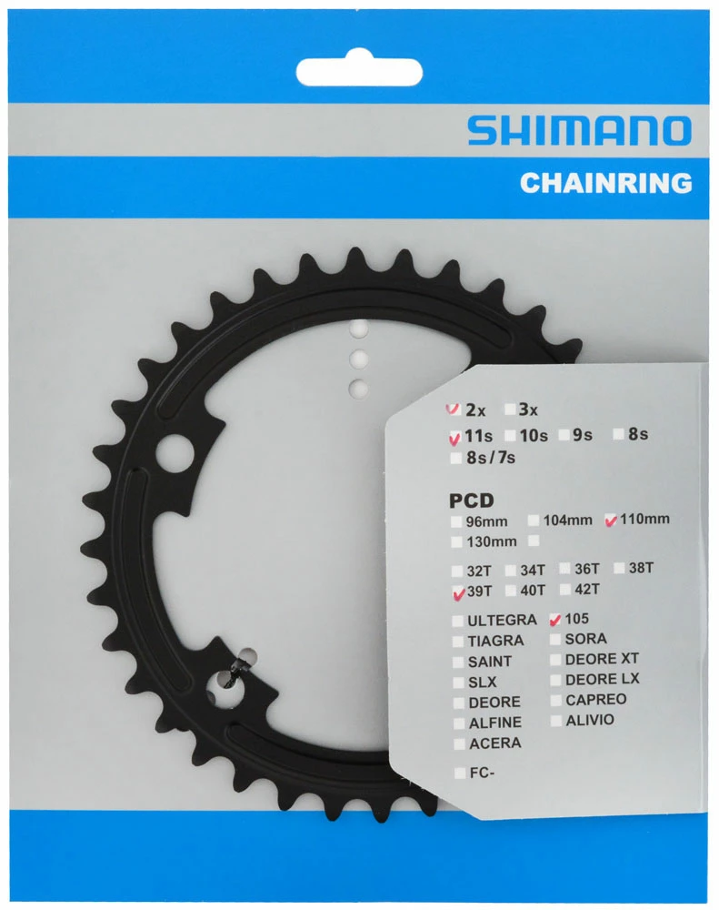Shimano Plateau Pour FC-R7000 53/39 Dents 4 Shimano Plateau Pour FC-R7000 53/39 Dents – Image 4