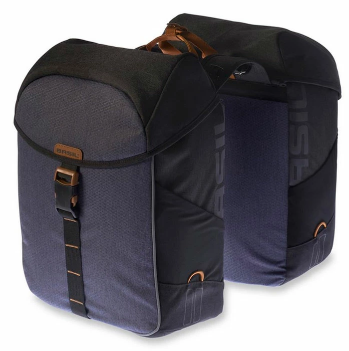 BASIL Miles Double Bag - Sacoche Pour Porte-bagages 1 BASIL Miles Double Bag - Sacoche Pour Porte-bagages