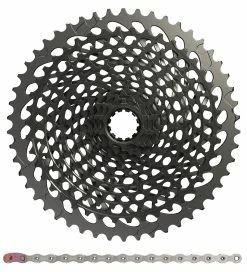 SRAM X01 Eagle Wear Set XG-1295 Cassette + PC X01 Eagle Chaîne 12 Vitesses
