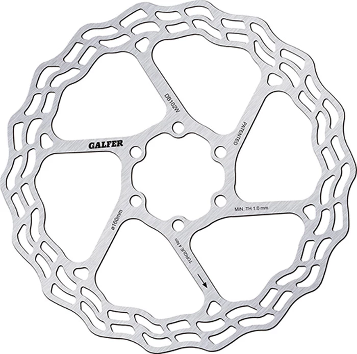 Galfer-bike Disque De Frein Wave® Fixed Road 6 Trous 3 Galfer-bike Disque De Frein Wave® Fixed Road 6 Trous – Image 3