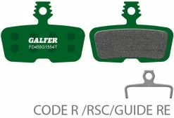 Galfer-bike Plaquettes Pro Disc Pour Avid/Sram -Vélos Soldes 20113771 Galfer Pro Disc Belage fur Avid Sram FD459G1554T 3