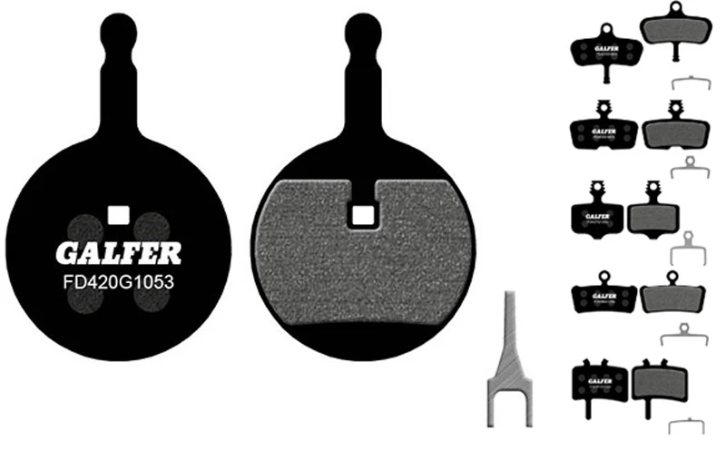Galfer-bike Plaquettes Standard Disc Pour Avid/Sram 1 Galfer-bike Plaquettes Standard Disc Pour Avid/Sram