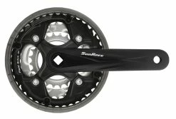 SUNRACE Pédalier FCM500 7/8 Vitesses 28/38/48 170mm