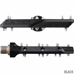 SPANK Pédales à Plateforme Spike Reboot -Vélos Soldes 20118814 Spank Spike Reboot Plattformpedale Black 4710155965654 2