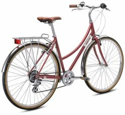 Breezer DOWNTOWN EX ST -Vélos Soldes 2021 Breezer DOWNTOWN EX ST Red rear