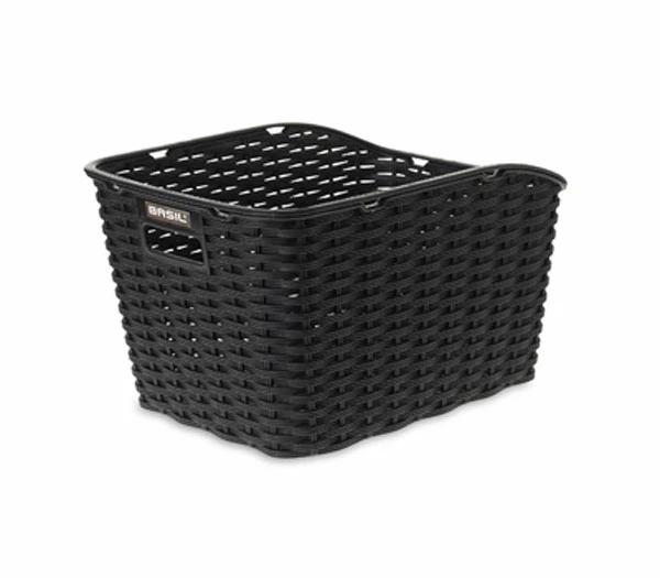 BASIL Panier Arrière Weave WP Noir 1 BASIL Panier Arrière Weave WP Noir