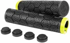 Sixpack Racing Poignées D-Trix -Vélos Soldes 362011 sixpack grips d trix black neon yellow