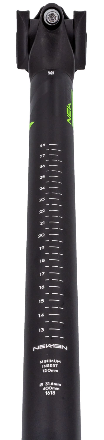 Newmen Tige De Selle Evolution 31,6x400mm 2 Newmen Tige De Selle Evolution 31,6x400mm – Image 2