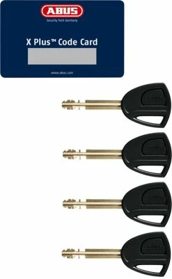 Abus Antivol Pliable Bordo Granit 6500K/90 Twinset, Support Inclus -Vélos Soldes 4003318614996ABUSBordoGranit6500K 90FaltschlossTwinsetinklHalter61499 3