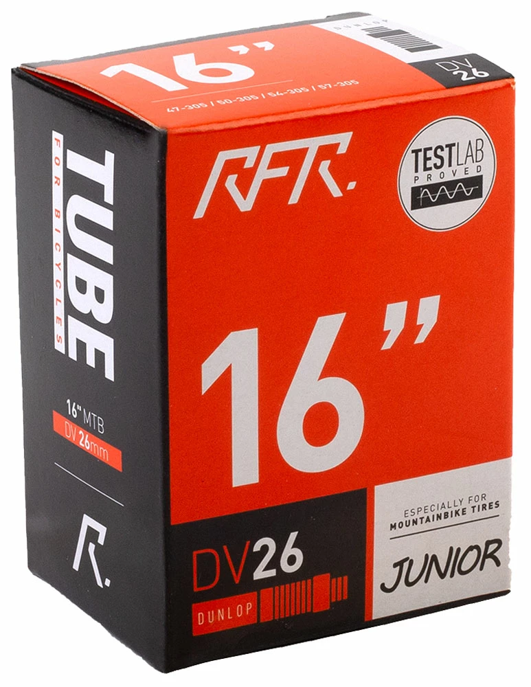 RFR Chambre à Air 16" JUNIOR/MTB 2 RFR Chambre à Air 16" JUNIOR/MTB – Image 2