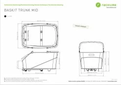 Racktime Baskit Medium Panier à Provisions 5 Racktime Baskit Medium Panier à Provisions -Vélos Soldes 4048174002495BurleyBaskitTrunkMid Korb 3