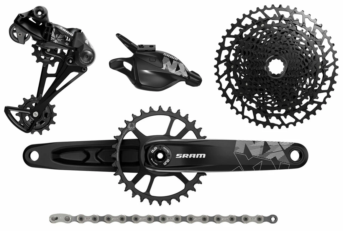 SRAM Groupe NX Eagle DUB 11-50T 12 Vitesses 175mm 1 SRAM Groupe NX Eagle DUB 11-50T 12 Vitesses 175mm