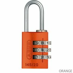 Abus 145/20 Serrure à Combinaison Lock-Tag 11 Abus 145/20 Serrure à Combinaison Lock-Tag -Vélos Soldes 46607ABUS145 20LockTagZahlenschloss orange