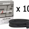 Vittoria Standard 700x20/28C SV Tube 48mm (10 Pièces)