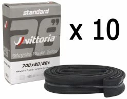 Vittoria Chambre à Air Standard 700x20/28C SV 60mm (10 Pièces)