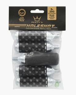 Peaty's Holeshot CO2 Cartridge Refill Pack - MTB (25g) 5er Pack