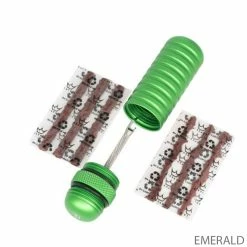 Peaty's Holeshot Tubeless Puncture Plugger Kit -Vélos Soldes 5060541583955PeatysHoleshotTubelessPuncturePluggerKitemerald labelled