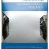 Shimano Jeu De Câbles De Frein MTB Acier Inoxydable Avant/arrière