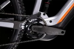 Cube Stereo Hybrid 160 HPC SL 750 27.5 Polarsilver´n´orange -Vélos Soldes 537103 D4
