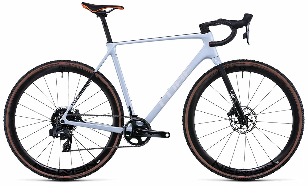 Cube Cross Race C:68X SLT Frostwhite´n´orange 1 Cube Cross Race C:68X SLT Frostwhite´n´orange