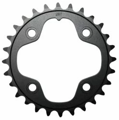 TRUVATIV Chainring MTB 28T 2x10 80mm Black