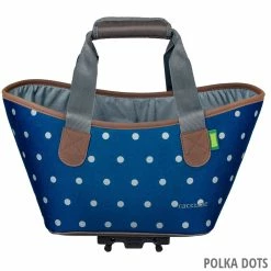 Racktime Sac à Provisions Agnetha -Vélos Soldes 697765 Racktime Shopping Bag 0700 010 agnetha polka dots