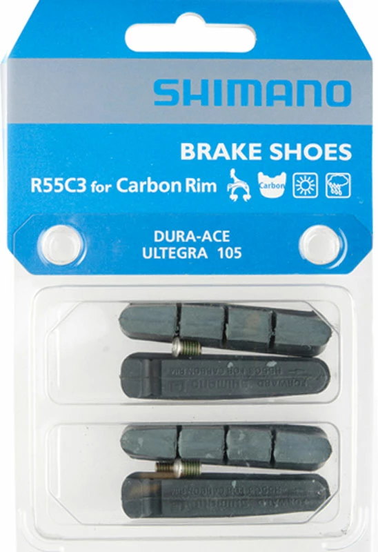 Shimano Plaquettes De Frein DURA ACE/ULTEGRA/105 R55C3 Pour Jante En Carbone 2 Shimano Plaquettes De Frein DURA ACE/ULTEGRA/105 R55C3 Pour Jante En Carbone – Image 2