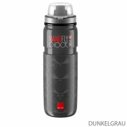 Elite NANO FLY 0-100°C Bouteille Isotherme 500ml -Vélos Soldes 8020775040744NanoFly0 100GradThermoflasche500mldunkelgrau label