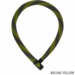 Abus Antivol à Chaîne Ivera Chain 7210/110 -Vélos Soldes Abus 87778 7210 110 RACING YELLOW 3