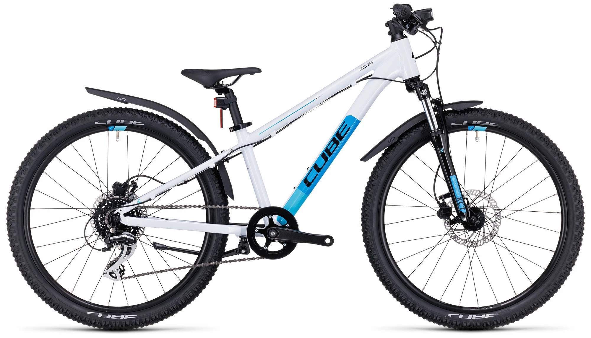 Cube Acid 240 Disc Allroad White´n´blue 1 Cube Acid 240 Disc Allroad White´n´blue