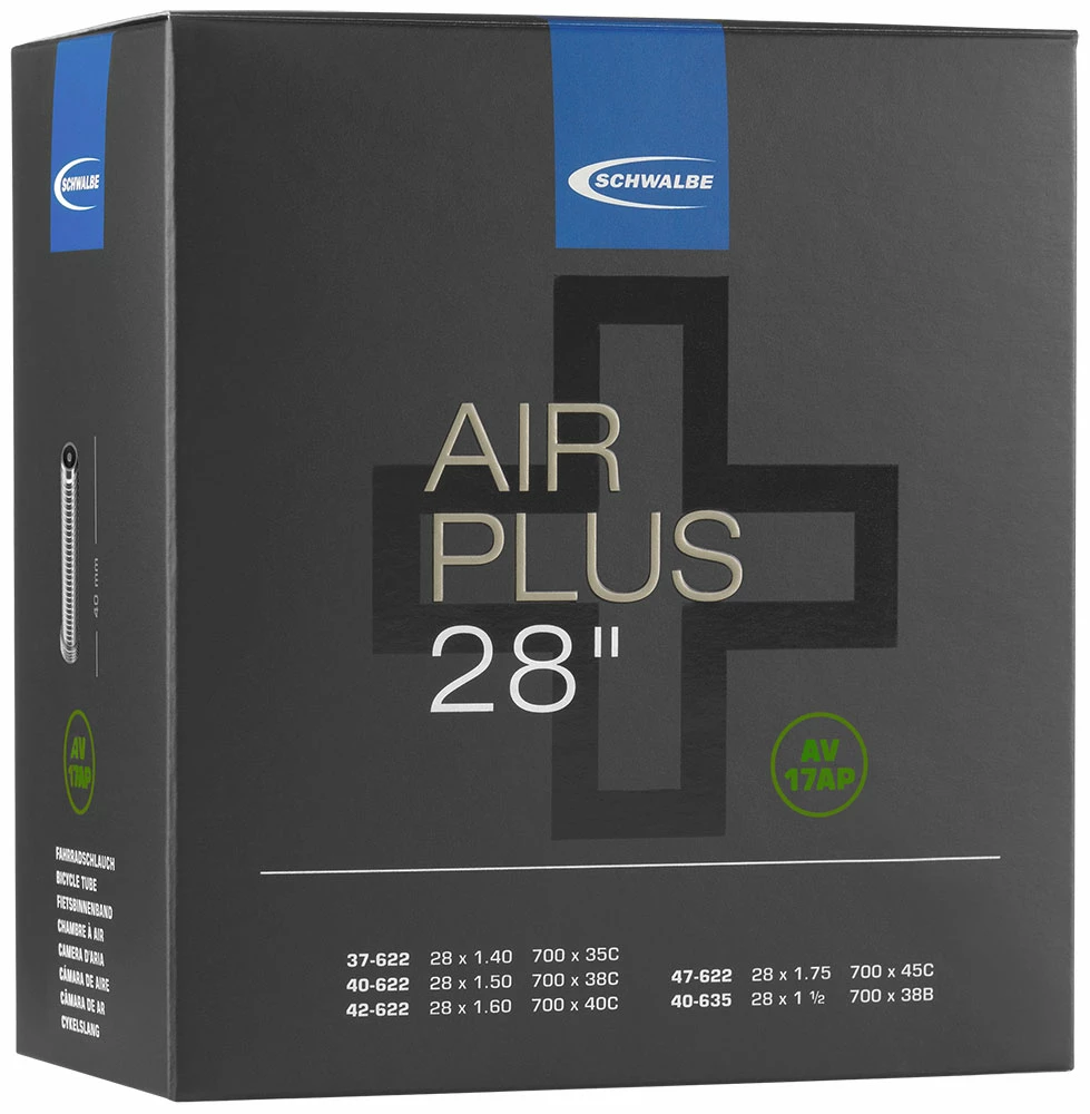 Schwalbe Chambre à Air AIR Plus AV17AP 28 1 Schwalbe Chambre à Air AIR Plus AV17AP 28