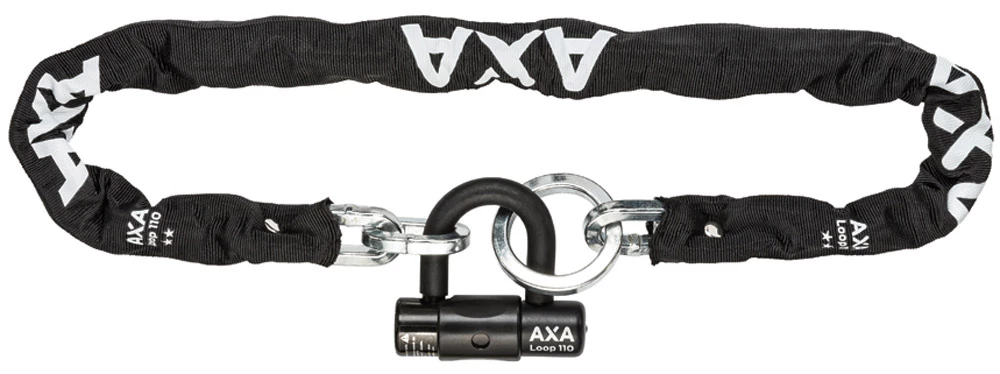 AXA Antivol à Chaîne Loop 110 Avec Cadenas Suspendu 2 AXA Antivol à Chaîne Loop 110 Avec Cadenas Suspendu – Image 2