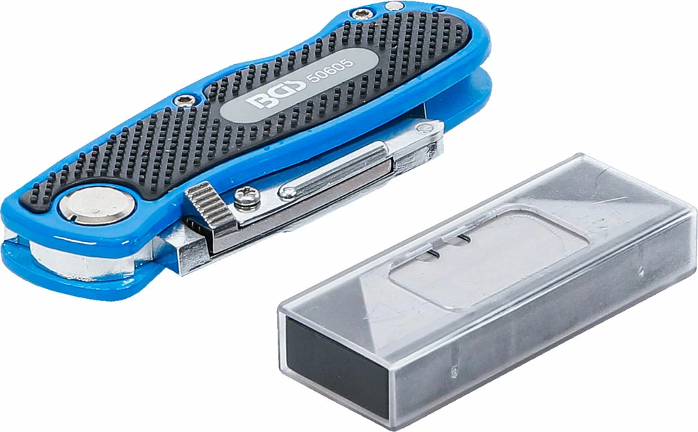 BGS Technic Couteau Pliant Avec Lames De Rechange 4 BGS Technic Couteau Pliant Avec Lames De Rechange – Image 4