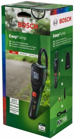 Bosch Pompe à Air à Batterie EasyPump 10,3bar -Vélos Soldes Bosch EasyPump 10 3bar Akku Druckluftpumpe 2199600100 c