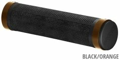 BROOKS Poignées De Guidon Cambium Rubber Grips 8 BROOKS Poignées De Guidon Cambium Rubber Grips -Vélos Soldes Brooks Cambium RubberGrips BLACK ORANGE 80940007 20082948 40210678 2