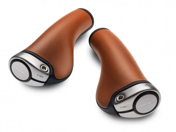 GP1 Poignées De Guidon En Cuir Brooks 1 GP1 Poignées De Guidon En Cuir Brooks