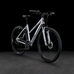 Cube Nature EXC Lady Polarsilver´n´black -Vélos Soldes CUBE Nature EXC Lady polarsilver n black 645200 1