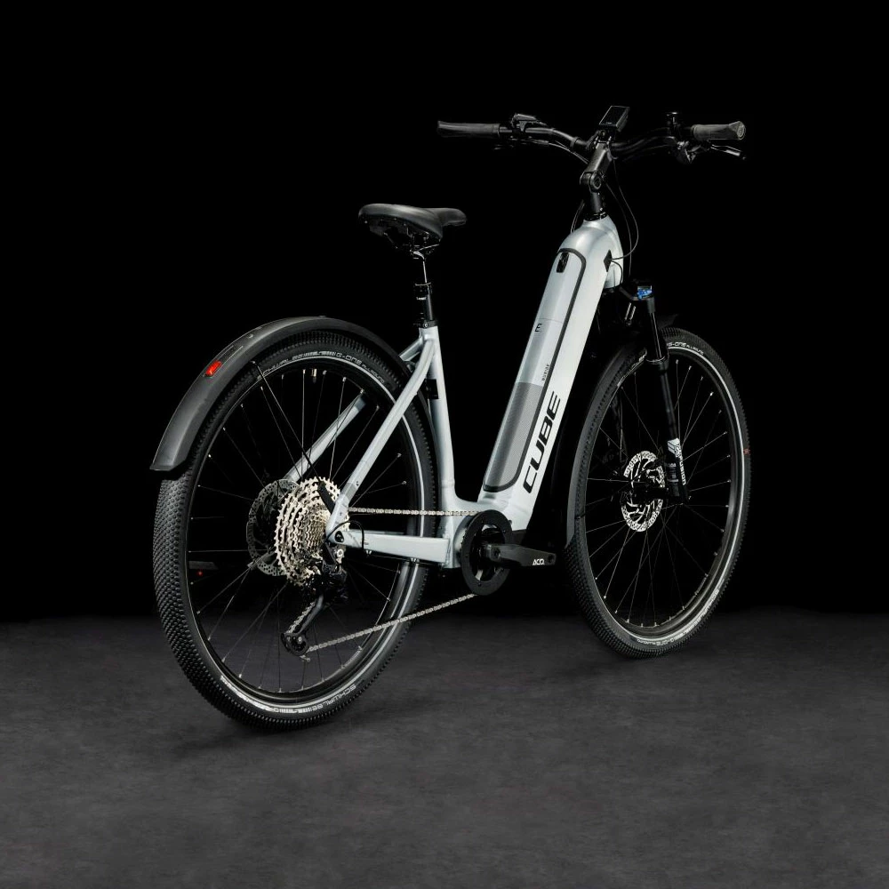 Cube Nuride Hybrid EXC 750 Allroad Easy Entry Polarsilver´n´black 2 Cube Nuride Hybrid EXC 750 Allroad Easy Entry Polarsilver´n´black – Image 2