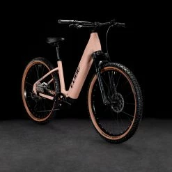 Cube Reaction Hybrid Pro 750 Easy Entry Blushrose´n´silver -Vélos Soldes CUBE Reaction Hybrid Pro 750 Easy Entry blushrose n silver 634123 2