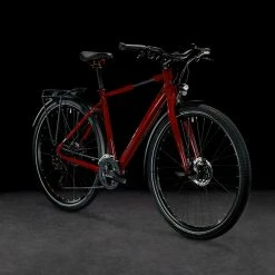 Cube Travel Mirrorred´n´black -Vélos Soldes CUBE Travel mirrorred n black 650100 2