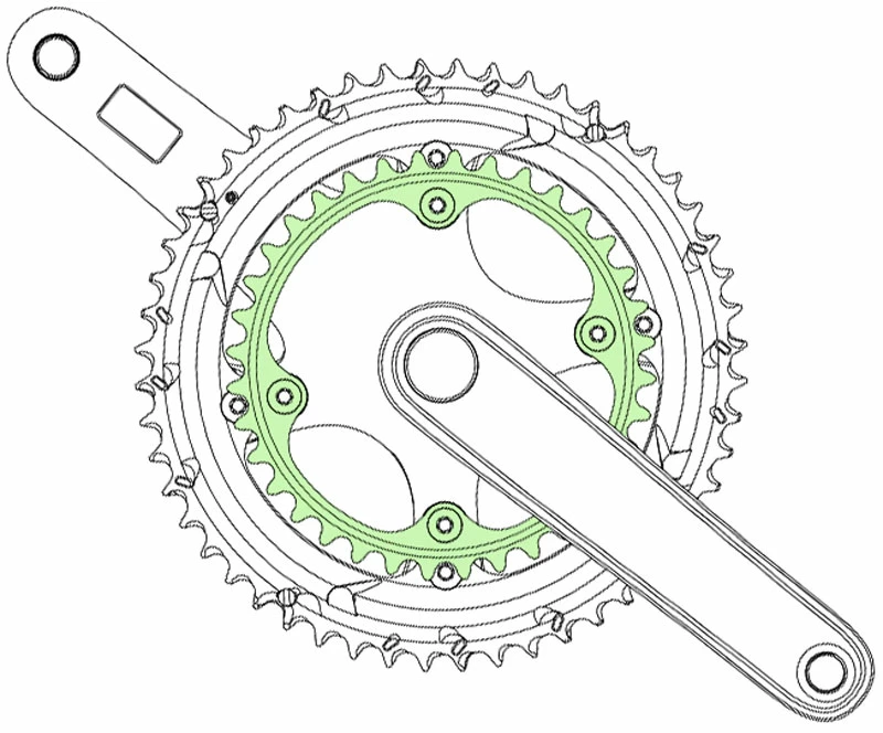Campagnolo® Super Record / Record 12 Plateaux 112mm 3 Campagnolo® Super Record / Record 12 Plateaux 112mm – Image 3