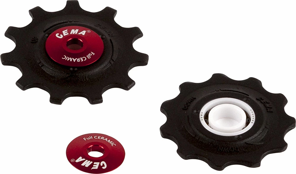 CEMA Jeu De Galets De Dérailleur Pour SRAM XX1/X01 10/11 Vitesses 1 CEMA Jeu De Galets De Dérailleur Pour SRAM XX1/X01 10/11 Vitesses