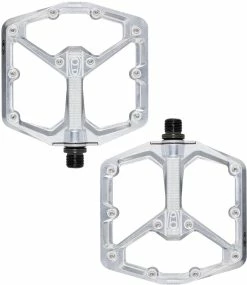Crankbrothers Stamp 7 Platform Pedals Silver Collection -Vélos Soldes CrankBrothers Stamp 7 Silver Collection Large