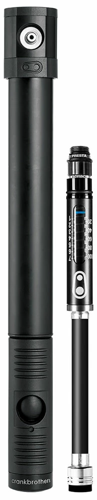Crankbrothers Pompe à Main Klic HV Avec Manomètre