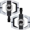 Crankbrothers Pédales à Clic Mallet Enduro LS Collection Argent